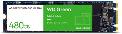 Dysk SSD Western Digital Green 480 GB M.2 SATAIII SLC (WDS480G3G0B)