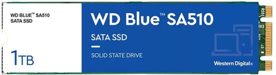 Dysk SSD Western Digital Blue 1TB M.2 SATAIII TLC 3D (WDS100T3B0B)