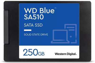 Dysk SSD Western Digital Blue 2.5" SATAIII TLC 3D 250 GB (WDS250G3B0A)