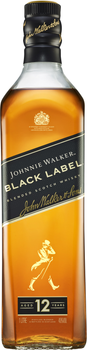 Віскі Johnnie Walker Black label 12 років 1 л 40% (5000267125046)