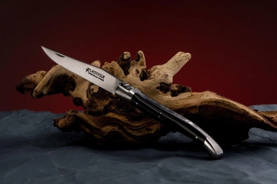 Нож карманный Fontenille Pataud, Laguiole Essential, ручка из рога буйвола (L12FPPCN)