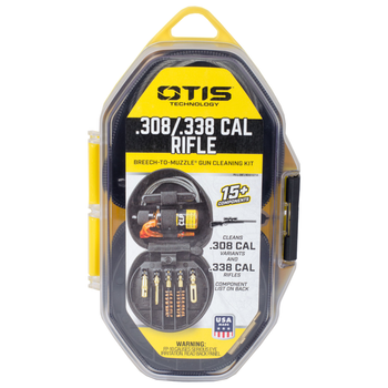 Набір для чищення зброї Otis .308/.338 Cal Gun Cleaning Kit 2000000111872