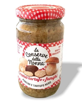 Крем из белых грибов и трюфелей Le Conserve Della Nonna Crema di Tartufo e Funghi 190г