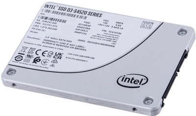 Dysk SSD Solidigm (Intel) S4520 480 GB 2.5" SATAIII 3D NAND (TLC) (SSDSC2KB480GZ01)