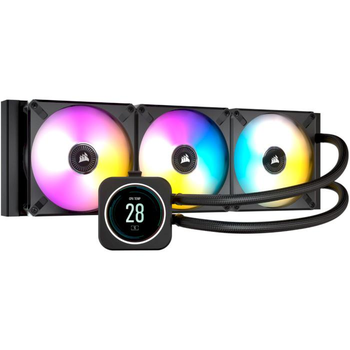 Система водяного охолодження CORSAIR iCUE H150i Elite LCD Display Liquid (CW-9060062-WW)