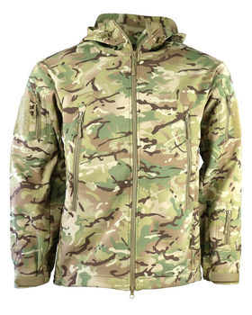 Куртка тактическая военная KOMBAT UK армейская Soft Shell мультикам M (OPT-29941)