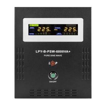 ДБЖ LogicPower LPY-B-PSW-6000VA+ (4200Вт) 10A/20A з правильною синусоїдою 48В