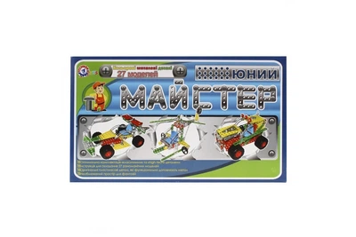 Конструктор металевий "Юнний майстер ТехноК", 2353