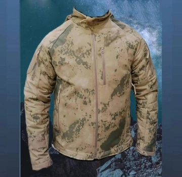 Тактическая зимняя куртка SOFTSHELL MULTICAM Wolftrap Размер: XL (52)