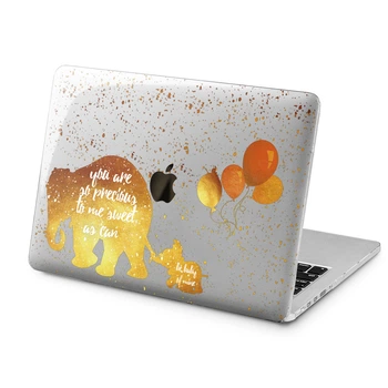 Чехол пластиковый для Apple MacBook Neo 13 (A18 Pro) 2026 (Симпатичный слон) A3404 макбук нэо 13" inch