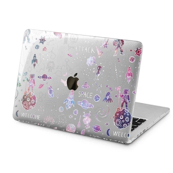 Чехол пластиковый для Apple MacBook Neo 13 (A18 Pro) 2026 (Удивительный космос) A3404 макбук нэо 13" inch