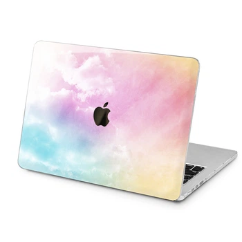 Чохол пластиковий для Apple MacBook Air 13 2018-2020 (Райдужні хмари) A1931/A1932/A2179/A2337 макбук ейр M1 аір 13.3"