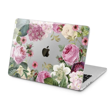 Чехол пластиковый для Apple MacBook Neo 13 (A18 Pro) 2026 (Красивые пионы) A3404 макбук нэо 13" inch