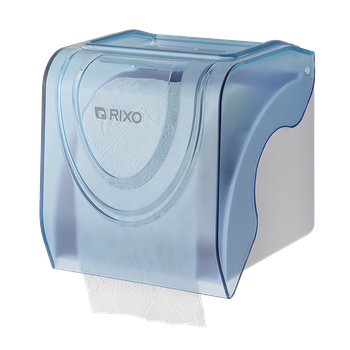 Диспенсер для туалетного паперу у стандартних рулонах Rixo Bello P247TC Синій