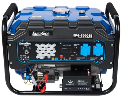 Генератор бензиновый EnerSol EPG-3000SE 2.7/3 кВт электрический пуск AVR