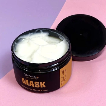 Регенеруюча маска з олією аргани і кератином Top beauty, 300 мл