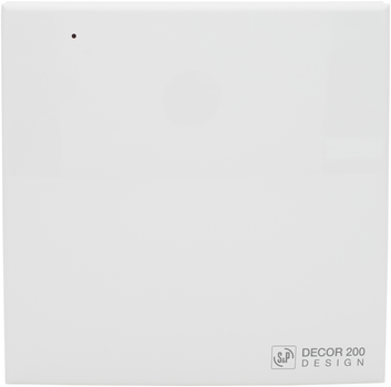 Вытяжной вентилятор на шариковых подшипниках SOLER&PALAU Decor-200 CZ Design