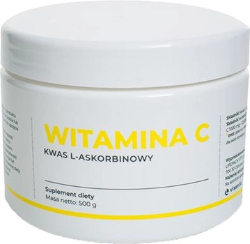 Witamina C Visanto 100% L-Kwas Askor 500 g LV057