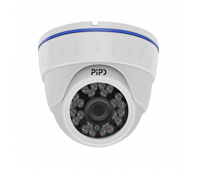 2MP мультиформатна камера PiPo в металевому куполі PP-D1O24F200ME 3,6 (мм)