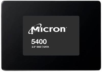 Dysk SSD Micron 5400 PRO 7.68TB 2.5" SATAIII 3D NAND (TLC) (MTFDDAK7T6TGA-1BC1ZABYYR)