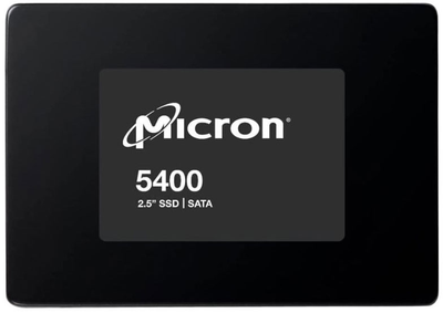 Dysk SSD Micron 5400 MAX 480 GB 2.5" SATAIII 3D NAND (TLC) (MTFDDAK480TGB-1BC1ZABYYR)