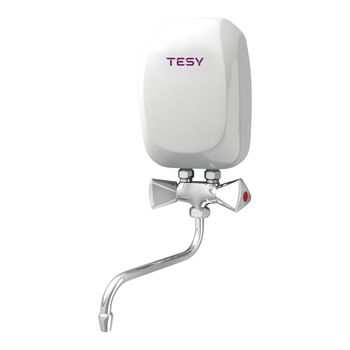 Проточний водонагрівач tesy зі змішувачем 3,5 квт (iwh35x02ki) 301657