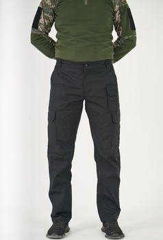Тактические штаны UKM 50 (М) черный прямые рип стоп