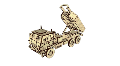 Деревянный конструктор Украинский Himars