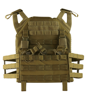 Плитоноска KOMBAT UK Buckle-tek Spec-ops Jump Plate Carrier Uni койот (kb-btsojpc-coy)