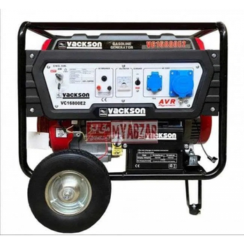 Генератор бензиновий Vackson VC16800E2 6,5 кВт/6 кВт