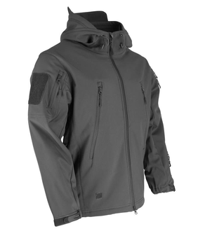 Куртка тактическая Kombat UK Patriot Soft Shell Jacket XXL Серый (1000-kb-pssj-gr-xxl)