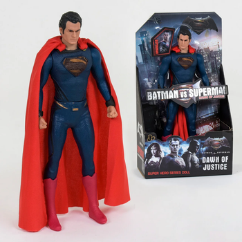 Фигурка супер героя DC Супермен | Superman (32см) с подвижными конечностями Batman VS Superman