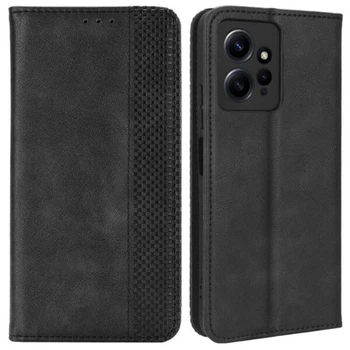 Чехол-книжка Deexe Retro Style для Xiaomi Redmi Note 12 - Black