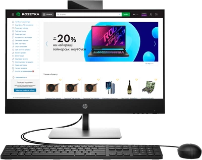 Моноблок HP ProOne 440 G9 (6D3W4EA) Black/Silver