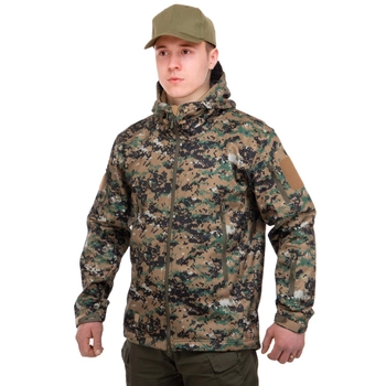 Куртка тактическая Zelart Tactical Scout Heroe ZK-20 размер XL (50-52) Camouflage Woodland