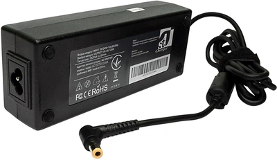 Блок питания 1stCharger для ноутбуков Toshiba 120Вт 15В 8A 6.3x3.0 мм + кабель питания (AC1STTO120WA)