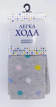 Колготки дитячі Легка хода 8067 112см 120см(р) 19см беж меланж