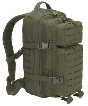 Военный тактический рюкзак Cooper Lasercut medium Brandit 25л, Масло