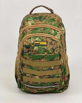 Тактический военный рюкзак 25л Bottleground, Зеленый койот