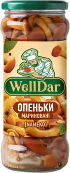 Грибы WellDar Опята маринованные 580 г (6913960193818)