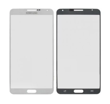 Стекло для переклейки дисплея (запчасть) для Samsung N9000 белое