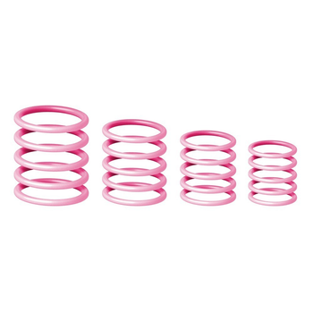 Набор резиновых колец для стоек Gravity RP 5555 pink (ringpack)