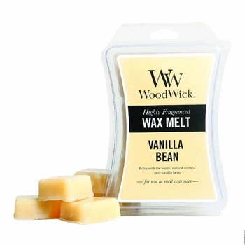 Аромавоск для аромаламп Woodwick Vanilla Bean 23 г (57112E)