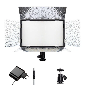 LED - осветитель, видеосвет Teyeleec N-520PRO 3200-5600 K в комплекте с сетевым адаптером - питание от 220В