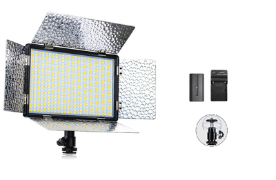 Комплект набор "LIGHT S" LED свет Teyeleec TL520 3200-5600 K + аккумулятор NP-F550 + зарядное устройство