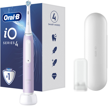 Електрична зубна щітка Oral-B iO 4 Lavender (4210201437925)