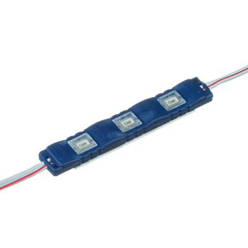 Світлодіодний модуль 12 V синій smd5730 3led 1.5W IP65