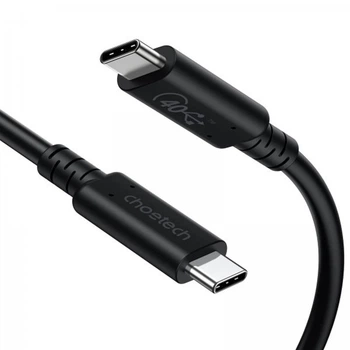 Кабель Choetech USB Type-C - USB Type-C (M/M) 0.8 м Черный (459033)