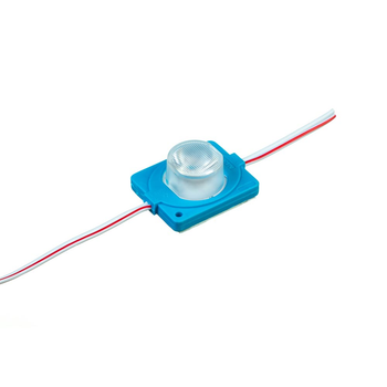 Світлодіодний інжекторний модуль 12 V синій smd3030 1led 1.5W IP65