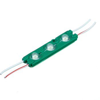 Світлодіодний модуль 12V зелений smd5730 3led 1.5W IP65